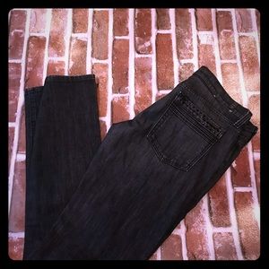 7 For All Mankind black denim size 31